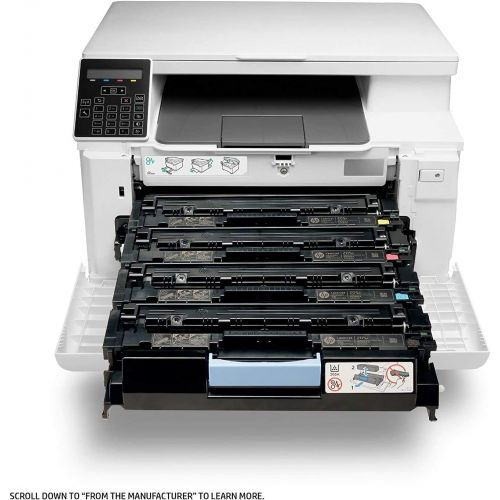 에이치피 [아마존베스트]HP Color Laserjet Pro M180nw All in One Wireless Color Laser Printer with Mobile Printing & Built-in Ethernet (T6B74A)