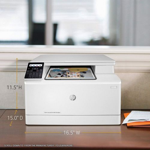 에이치피 [아마존베스트]HP Color Laserjet Pro M180nw All in One Wireless Color Laser Printer with Mobile Printing & Built-in Ethernet (T6B74A)