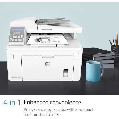 에이치피 [아마존베스트]HP Laserjet Pro M148fdw All-in-One Wireless Monochrome Laser Printer with Auto Two-Sided Printing, Mobile Printing, Fax & Built-in Ethernet (4PA42A)