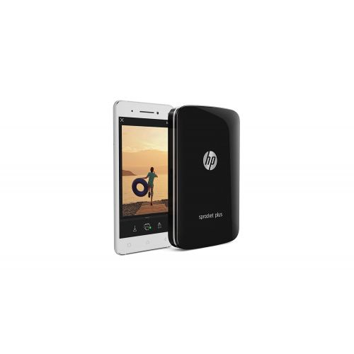 에이치피 [아마존 핫딜]  [아마존핫딜]HP Sprocket Plus Mobiler Fotodrucker (Drucken ohne Tinte, Bluetooth, 5,8 x 8,7 cm Ausdrucke) schwarz