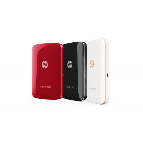 에이치피 [아마존 핫딜]  [아마존핫딜]HP Sprocket Plus Mobiler Fotodrucker (Drucken ohne Tinte, Bluetooth, 5,8 x 8,7 cm Ausdrucke) schwarz