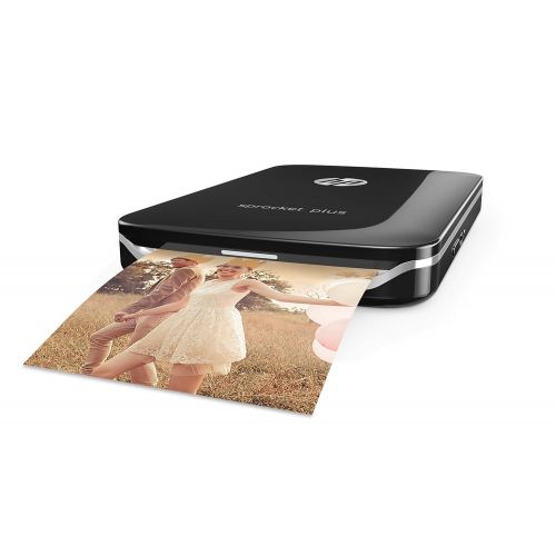 에이치피 [아마존 핫딜]  [아마존핫딜]HP Sprocket Plus Mobiler Fotodrucker (Drucken ohne Tinte, Bluetooth, 5,8 x 8,7 cm Ausdrucke) schwarz