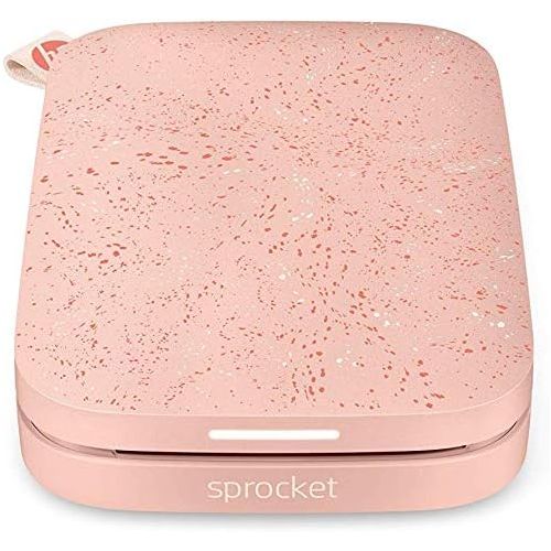 에이치피 HP Sprocket Portable Photo Printer (2nd Edition)  Instantly Print 2x3 Sticky-Backed Photos from Your Phone  [Blush] [1AS89A]