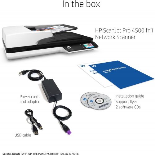 에이치피 HP ScanJet Pro 4500 fn1 Network OCR Scanner