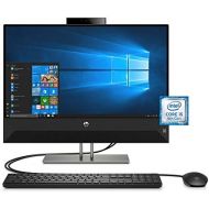 HP 4NN56AA#ABA Pavilion 24-Inch All-in-One Computer, Intel Core i5-9400T, 12 GB RAM, 512 GB Solid State Drive, Windows 10 (24-Xa0032, Black)