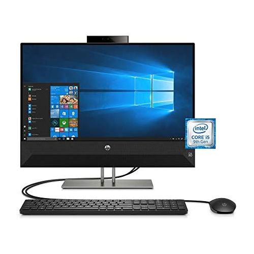 에이치피 HP 4NN56AA#ABA Pavilion 24-Inch All-in-One Computer, Intel Core i5-9400T, 12 GB RAM, 512 GB Solid State Drive, Windows 10 (24-Xa0032, Black)