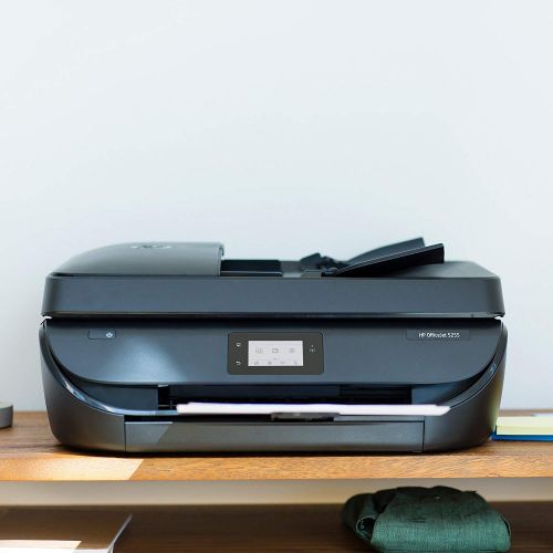 에이치피 HP OfficeJet 5255 Wireless All-in-One Printer, HP Instant Ink & Amazon Dash Replenishment Ready (M2U75A), Black