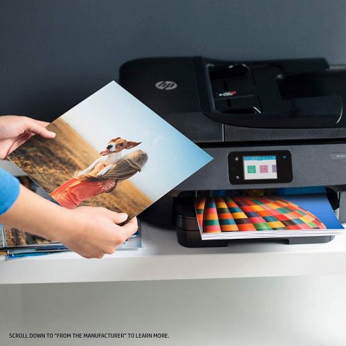 에이치피 HP ENVY Photo 7855 All in One Photo Printer with Wireless Printing, HP Instant Ink & Amazon Dash Replenishment ready (K7R96A)