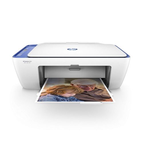 에이치피 HP DeskJet 2655 All-in-One Compact Printer, HP Instant Ink & Amazon Dash Replenishment Ready - Noble Blue (V1N01A)