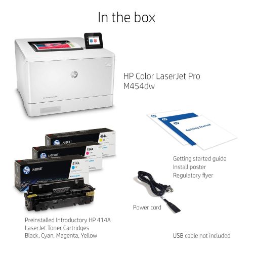 에이치피 HP Color LaserJet Pro M454dw Printer (W1Y45A)