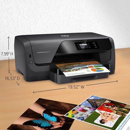 에이치피 HP OfficeJet Pro 8210 Wireless Color Printer, HP Instant Ink & Amazon Dash Replenishment ready (D9L64A)