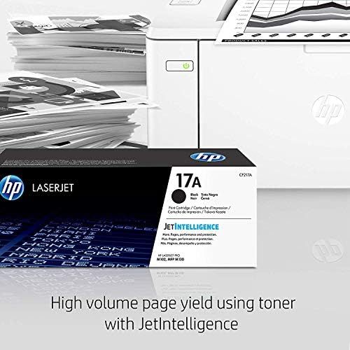 에이치피 HP LaserJet Pro M102w Wireless Laser Printer, Amazon Dash Replenishment ready (G3Q35A). Replaces HP P1102 Laser Printer, White