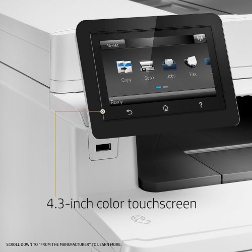 에이치피 HP LaserJet Pro M477fdw All-in-One Wireless Color Laser Printer with Double-Sided Printing, Amazon Dash Replenishment ready (CF379A)