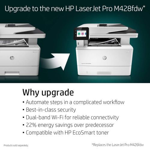 에이치피 HP LaserJet Pro M426fdw All-in-One Wireless Laser Printer with Double-Sided Printing, Amazon Dash Replenishment Ready (F6W15A)