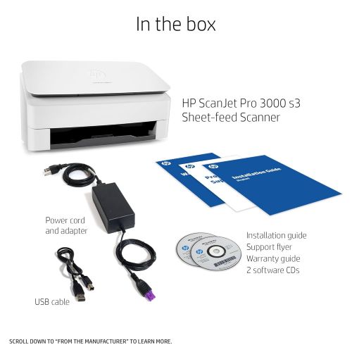 에이치피 HP ScanJet Pro 3000 s3 Sheet-feed OCR Scanner