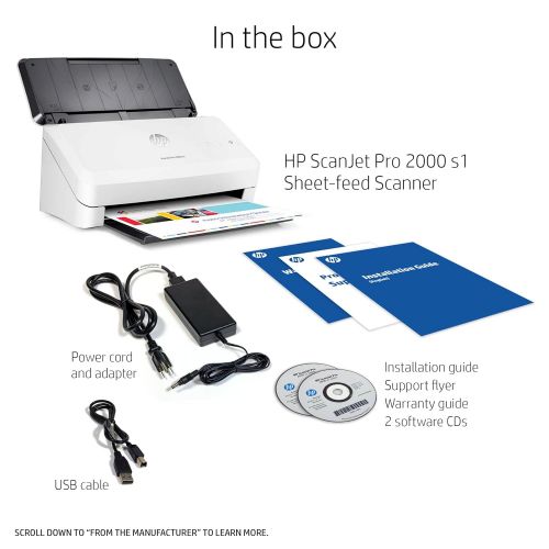 에이치피 HP ScanJet Pro 2000 s1 Sheet-feed OCR Scanner