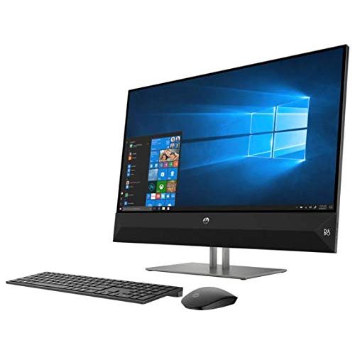 에이치피 HP Pavilion 27 Touch Desktop 2TB SSD 64GB RAM Extreme (Intel Core i7-8700K Processor 3.70GHz Turbo to 4.70GHz, 64 GB RAM, 2 TB SSD, 27-inch FullHD IPS Touchscreen, Win 10) PC Compu