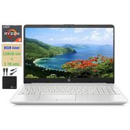 2021 HP Flagship 15.6” HD Laptop Computer, AMD Ryzen 3 3250U up to 3.5GHz (Beat Intel i5 7200U), 8GB RAM, 128GB SSD+1TB HDD, HD Webcam, Remote Work,WiFi, Bluetooth 4.2, HDMI, Win10