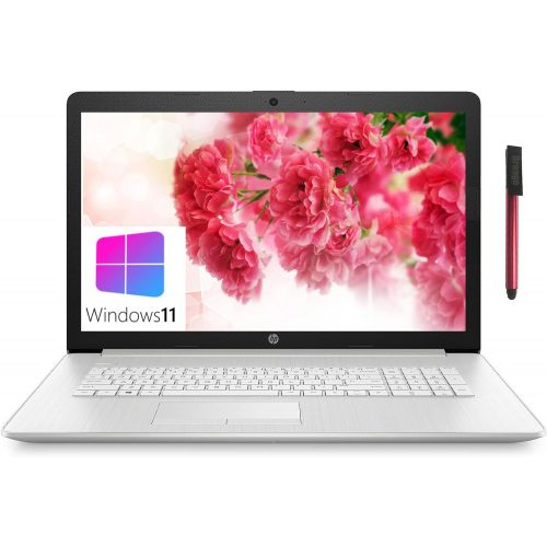 에이치피 [Windows 11] 2021 HP 17 Laptop Computer, 17.3 FHD Anti Glare 300 nits, Intel Core i3 1115G4 up to 4.1GHz (Beat i5 8365U), 8GB DDR4 RAM, 256GB PCIe SSD, 802.11AC WiFi, Bluetooth 4.2