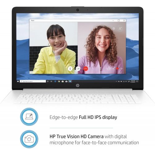 에이치피 [Windows 11] 2021 HP 17 Laptop Computer, 17.3 FHD Anti Glare 300 nits, Intel Core i3 1115G4 up to 4.1GHz (Beat i5 8365U), 8GB DDR4 RAM, 256GB PCIe SSD, 802.11AC WiFi, Bluetooth 4.2