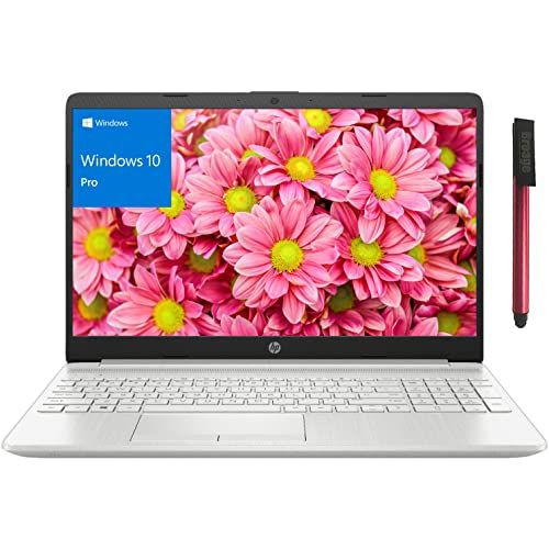 에이치피 HP 15 Windows 10 Pro Business Laptop, 15.6 FHD IPS Micro Edge Anti Glare, Intel i3 1115G4 up to 4.1GHz (Beat i5 8365U), 32GB DDR4 RAM, 1TB PCIe SSD, AC WiFi, Bluetooth 4.2, Webcam,