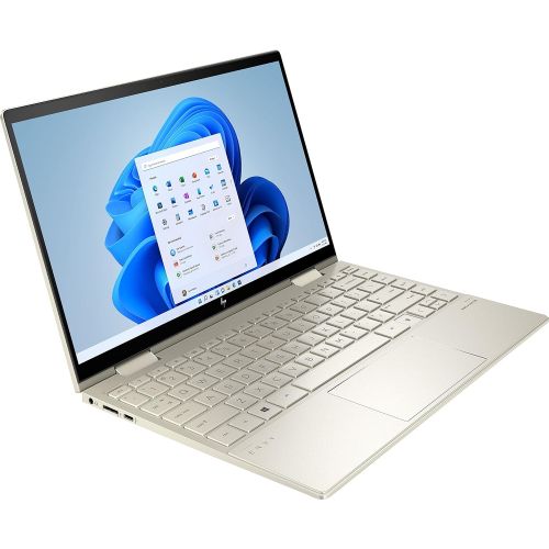 에이치피 HP Envy x360 13 2 in 1 Laptop I 13.3 FHD IPS Touchscreen (1000 Nits) I 11th Gen Intel 4 Core i5 1135G7 ( i7 10710U) I 8GB DDR4 1TB SSD I Fingerprint Backlit USB C Win10 Pro + 32GB