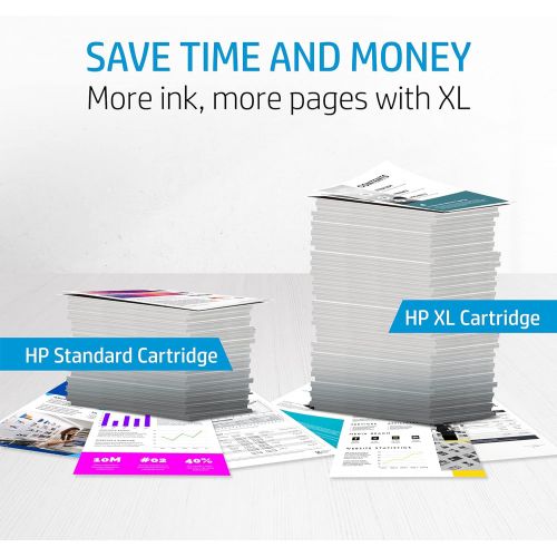 에이치피 HP 970XL Black Ink + HP Professional Business Paper, Glossy, Inkjet, 11x17, 150 sheets