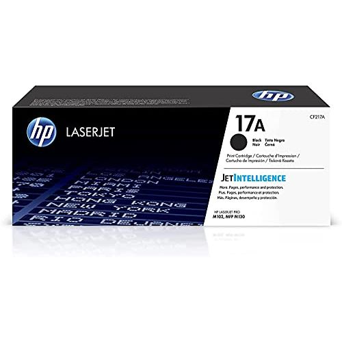 에이치피 HP 17A (CF217A) Black Original LaserJet Toner Cartridge For HP LaserJet Pro M102, M130