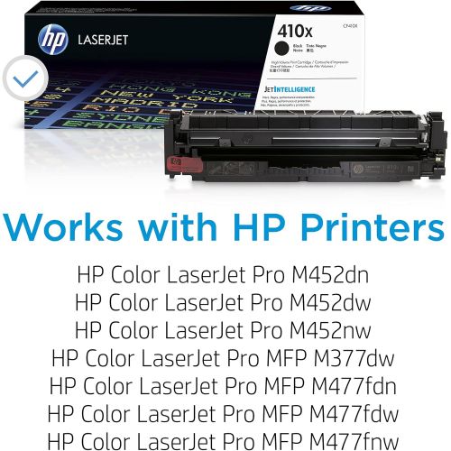 에이치피 HP 410X | CF410X | Toner Cartridge | Black | High Yield