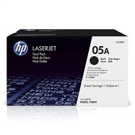 HP 05A | CE505D | 2 Toner Cartridges | Black