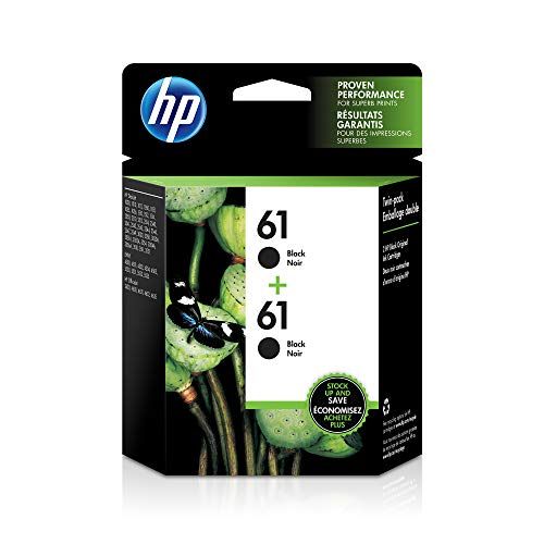 에이치피 HP 61 | 2 Ink Cartridges | Black | CH561WN