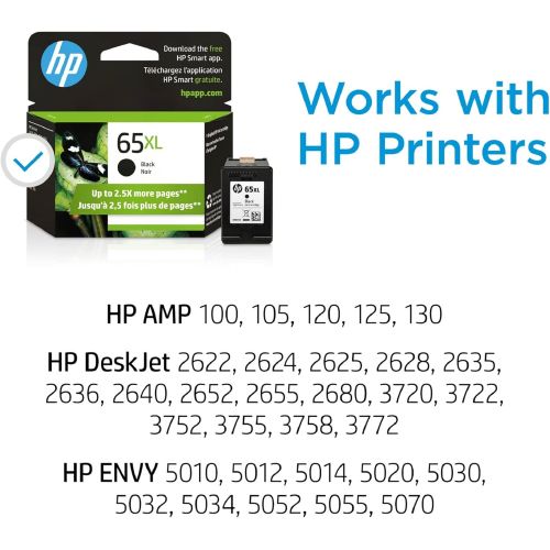 에이치피 HP 65XL | Ink Cartridge | Black | N9K04AN