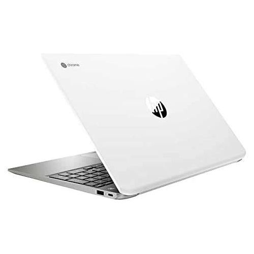 에이치피 HP High Performance 15.6 inch Chromebook Intel Core i3-8130U IPS FHD 1080p 4GB 128GB eMMC , Ceramic White