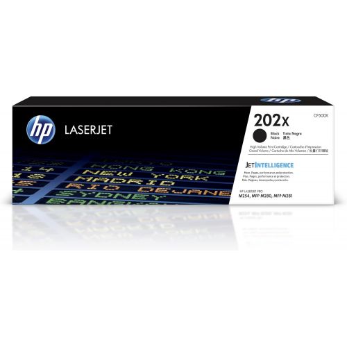 에이치피 HP 202X | CF500X | Toner Cartridge | Black | High Yield