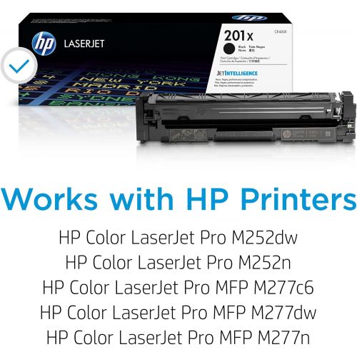 에이치피 HP 201X | CF400X | Toner Cartridge | Black | High Yield