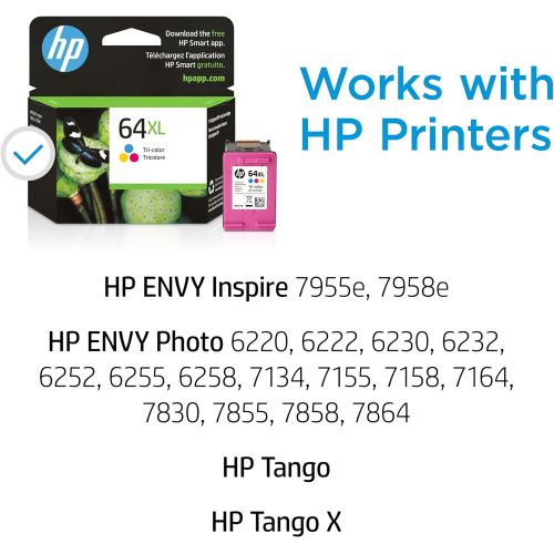 에이치피 HP 64XL | Ink Cartridge | Tri-Color | N9J91AN