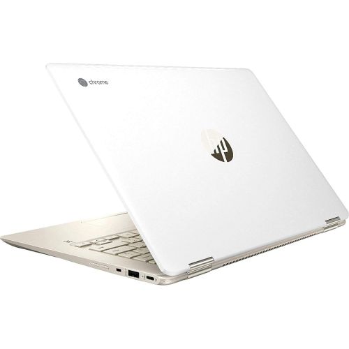 에이치피 HP Chromebook x360-14 FHD Touch - i3-8130U - 8GB - 64GB eMMC - Silver White