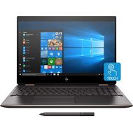 HP - Spectre x360 2-in-1 15.6 4K Ultra HD Touch-Screen Laptop - Intel Core i7 - 16GB Memory - 512GB SSD - HP Finish In Dark Ash Silver, Sandblasted Finish