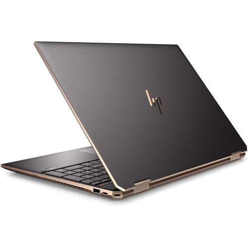 에이치피 HP - Spectre x360 2-in-1 15.6 4K Ultra HD Touch-Screen Laptop - Intel Core i7 - 16GB Memory - 512GB SSD - HP Finish In Dark Ash Silver, Sandblasted Finish