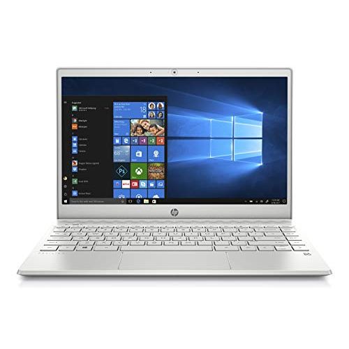 에이치피 HP Pavilion 13-inch Light and Thin Laptop Intel Core i5-8265U Processor, 8 GB SDRAM Memory, 256 GB Solid-State Drive, Windows 10 (13-an0010nr, Mineral Silver) (4WJ36UA#ABA)