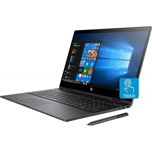 에이치피 HP ENVY x360 2-in-1 15.6 FHD Touch - AMD Ryzen 5-8GB - Radeon RX Vega 8-128GB SSD - Dark Ash