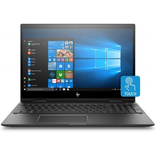 에이치피 HP ENVY x360 2-in-1 15.6 FHD Touch - AMD Ryzen 5-8GB - Radeon RX Vega 8-128GB SSD - Dark Ash