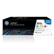 HP 304A | CC531A, CC532A, CC533A | 3 Toner Cartridges | Cyan, Yellow, Magenta