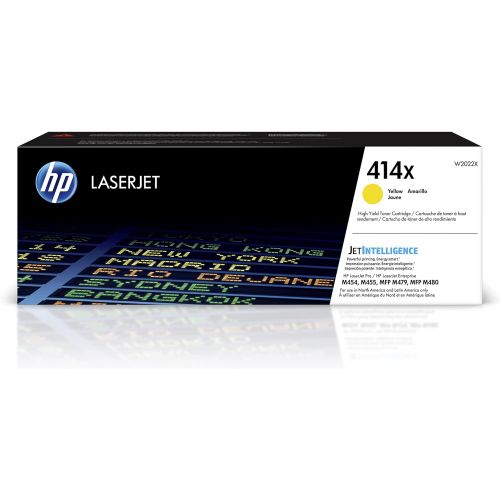 에이치피 HP 414X | W2022X | Toner Cartridge | Yellow | High Yield