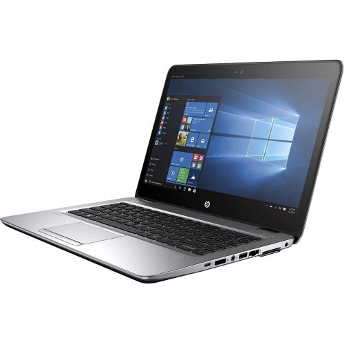 에이치피 HP EliteBook 840 G3 14 Anti-Glare HD Business Laptop (Intel Core i5-6300U, 8GB DDR4, 256GB SSD) Fingerprint, Backlit, DP, VGA, Type-C, CAN/US Keyboard, Windows 10 Pro Downgradeable