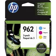 HP 962 | 3 Ink Cartridges | Cyan, Magenta, Yellow | 3HZ96AN, 3HZ97AN, 3HZ98AN, Black