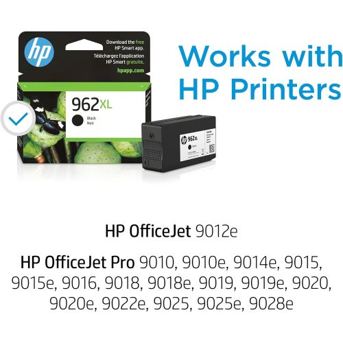 에이치피 HP 962XL | Ink Cartridge | Black | 3JA03AN