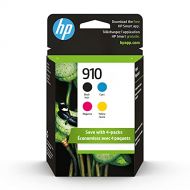 HP 910 | 4 Ink Cartridges | Black, Cyan, Magenta, Yellow | 3YL61AN, 3YL58AN, 3YL59AN, 3YL60AN