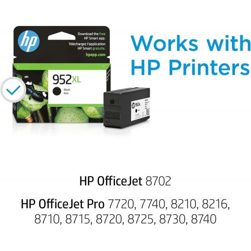 에이치피 HP 952XL | Ink Cartridge | Black | F6U19AN