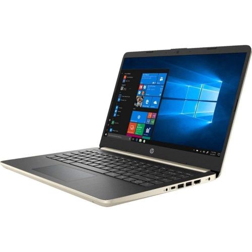 에이치피 2019 Newest HP 14 Touch-Screen Laptop Intel Core i3 4GB RAM 128GB SSD Windows 10- Ash Silver Keyboard Frame